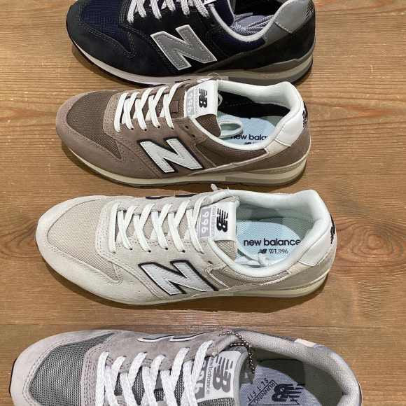 時代を超えて愛される不朽の名作、New Balance 996が再入荷いたしました！