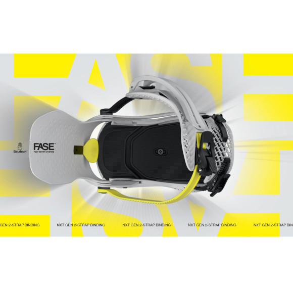 BATALEON FASE Binding: Fast put on and take off stress-free snowboarding
