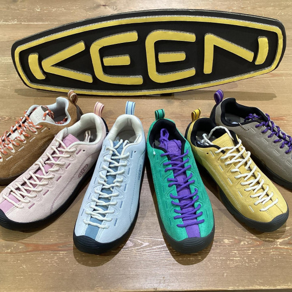 【速报】KEEN JASPER期待已久的新颜色登场!装饰搭配的新作品陆续进货!