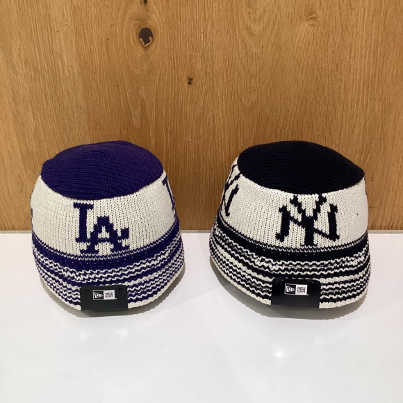 [New Era] A trendy bucket hat is now available in knitwear! NEW ERA KNIT BUCKET HAT 