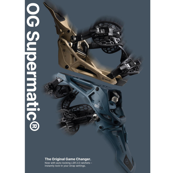 Nidecker Supermatic让滑雪板更加自由。