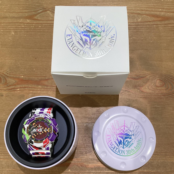 G-SHOCK的超话题作品“EVANGELION”的合作模式终于到货了!