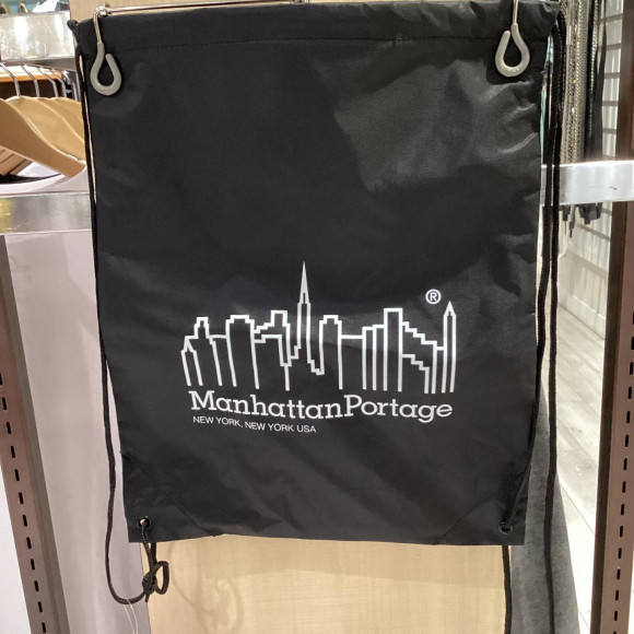 【ムラサキスポーツ福岡パルコ店】Manhattan Portageの新作DRAWSTRING BAGが入荷！