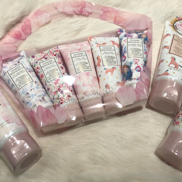 香り付きハンドクリーム☆彡