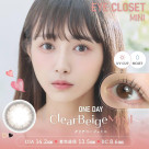 透明感カラコン♡