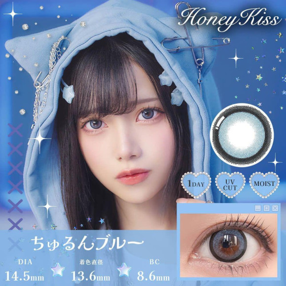 【高発色♡】人気ブルーカラコン