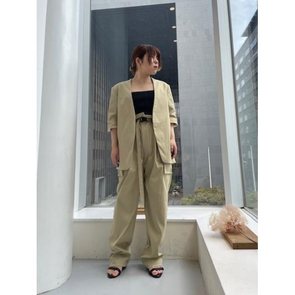 iirot High Rise Band Pants 38サイズ iirot High Rise Band Pants 38サイズ