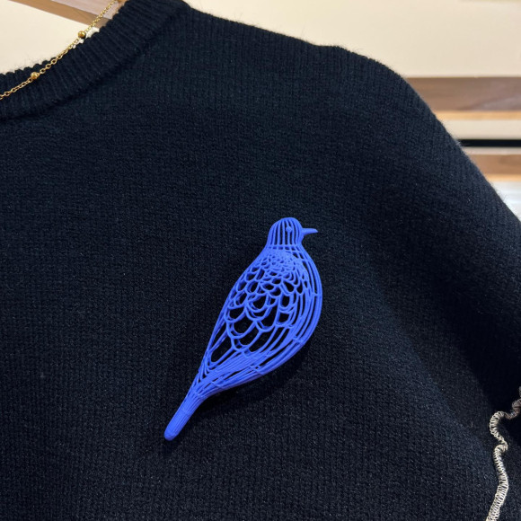 【monroe】3Dプリントブローチ