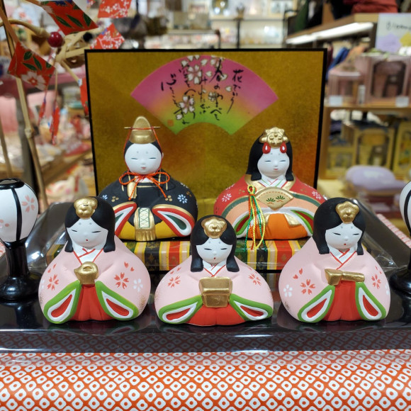 ひなかざり　錦彩華みやび雛