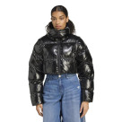 【ADIDAS W ESS GLOSSY PUFF JKT】