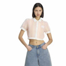 【ADIDAS W CROPPED POLO】