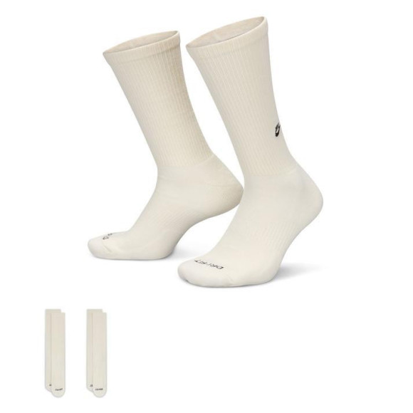 【NIKE U 2P EMBRDY SOCKS】