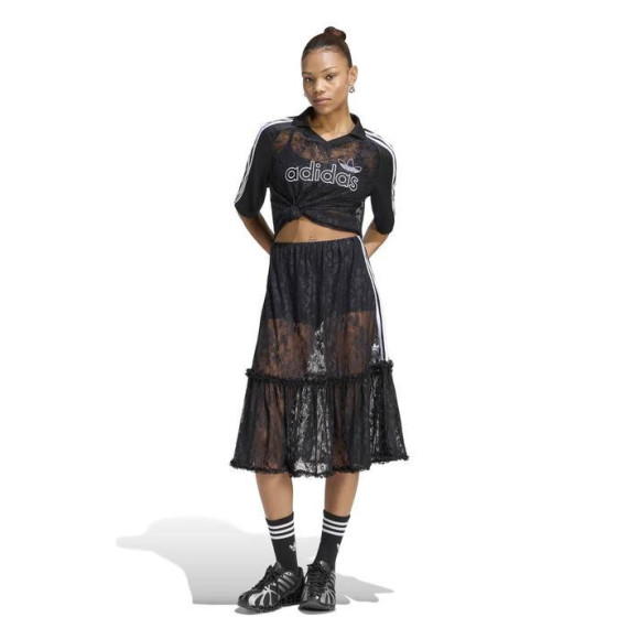 【ADIDAS　W LACE SS JERSEY/SKIRT】