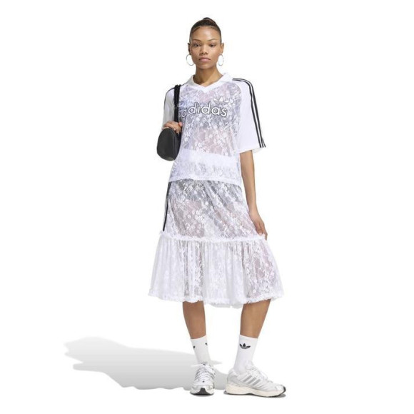 【ADIDAS　W LACE SS JERSEY/SKIRT】