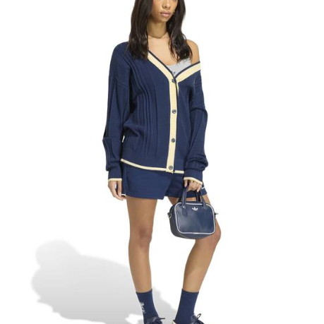 【ADIDAS　W CABLE KNIT CARDIGAN】