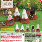 ＼ムーミン　きりかぶの時計／