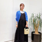 【MICA&DEAL】涼しく楽ちんなレースキャミワンピース♡