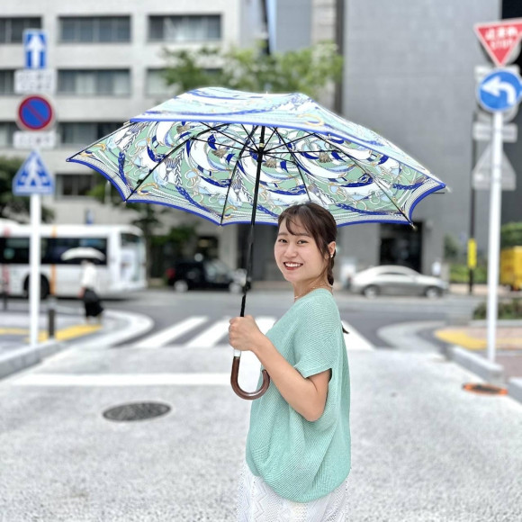 【manipuri】晴雨兼用スティック傘