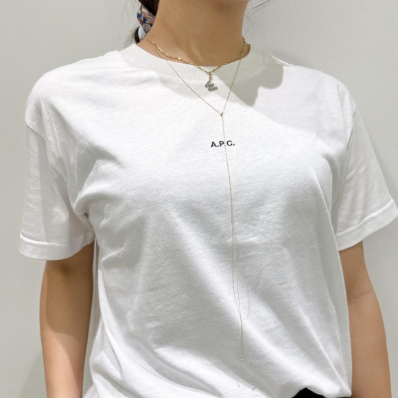 1枚は持っておきたい！【A.P.C.】ロゴTシャツ♡