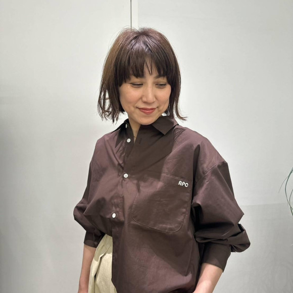 【A.P.C.】コットンポプリンシャツ