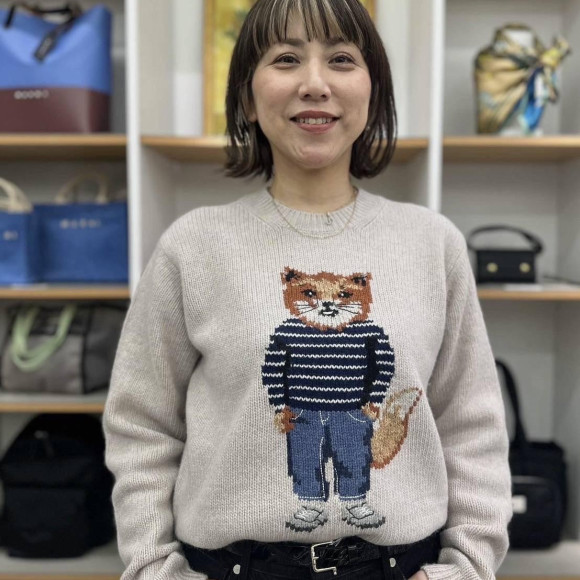 Lovely reunion ♡ [MAISON KITSUNE] Knit