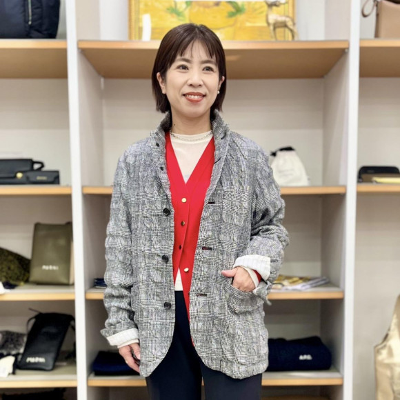 穿夾克和披肩度過的斯威奇季節♪