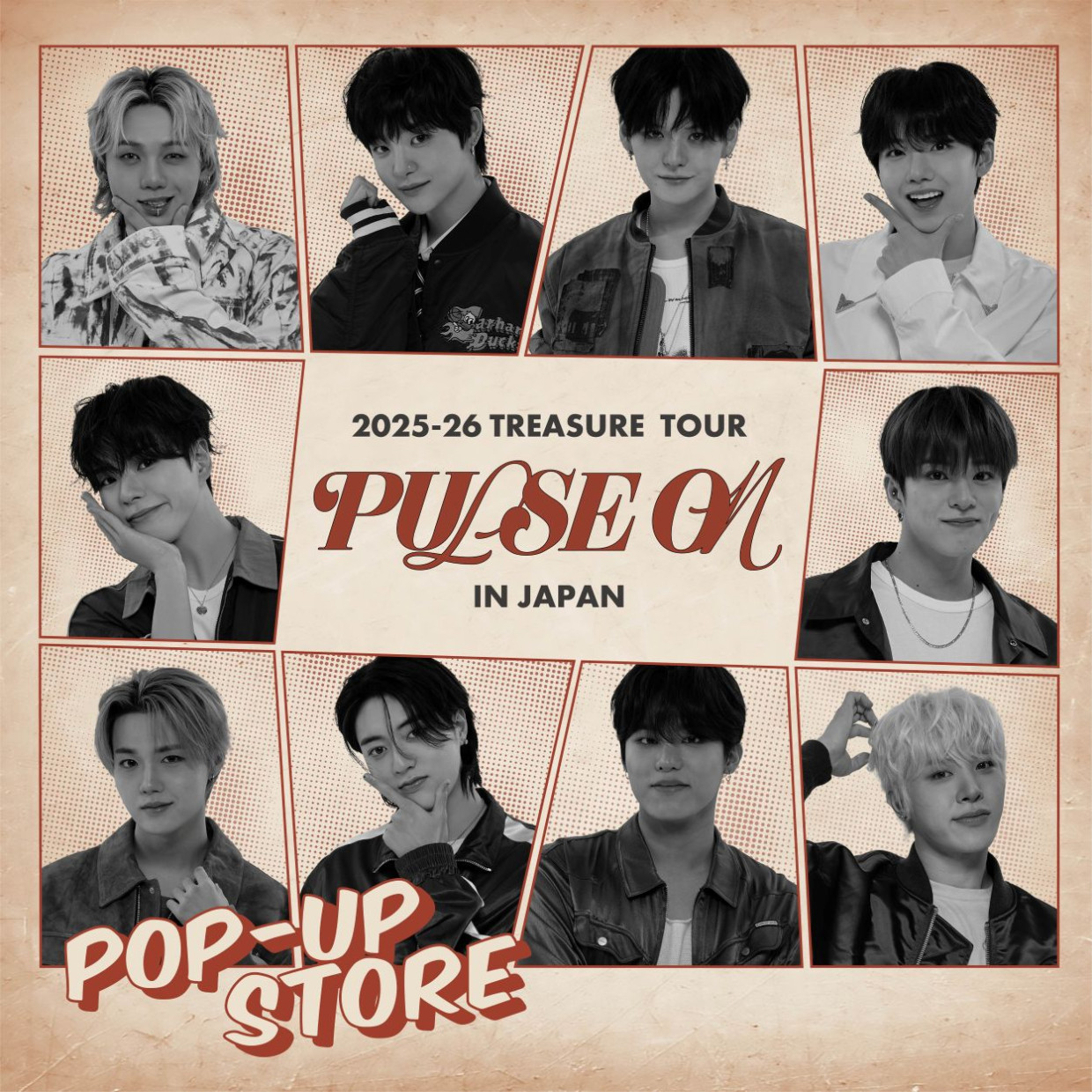 2025-26 TREASURE TOUR [ PULSE ON ]  POP-UP STORE