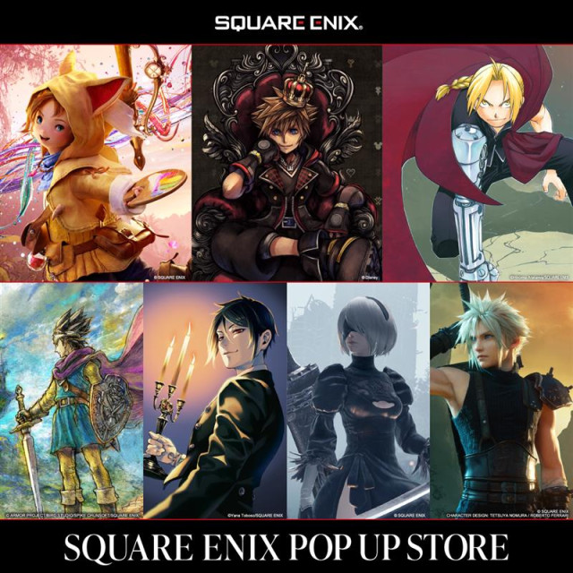 SQUARE ENIX POP UP STORE Fukuoka venue