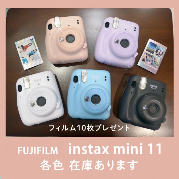 品薄の「instax mini Evo」「mini11 」 チェキ 在庫あります