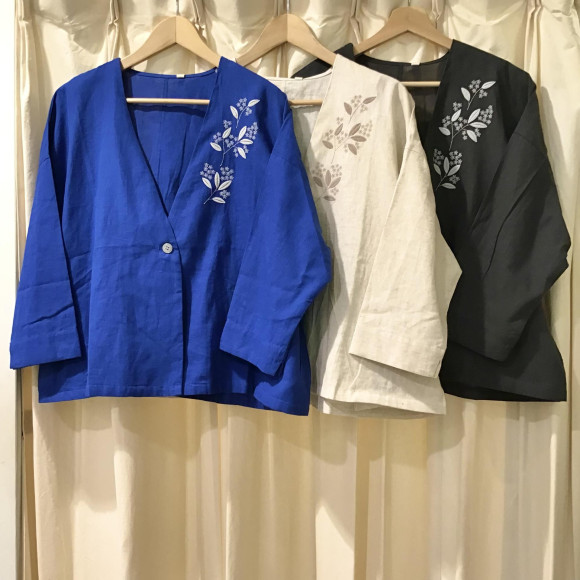 イチオシ！リネン混ジャケット♡♡