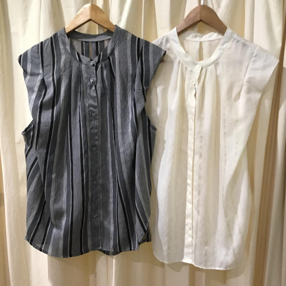 New！フレンチタックブラウス