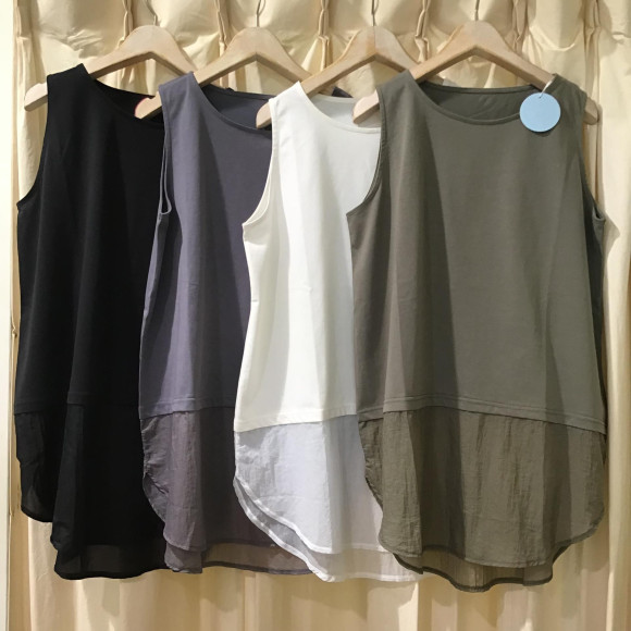 大人気！接触冷感タンクトップ