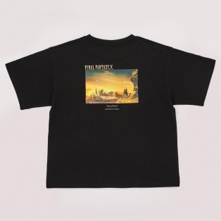 ファイナルファンタジーX Tシャツ ホープロック城荒廃 ティーダ