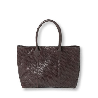【HOLLINGWORTH COUNTRY OUTFITTERS】編み込みレザートートバッグ