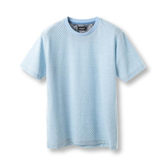 Women's 半袖 ミッドネック Tシャツ ビーチキスブルー | ゴルフ