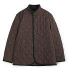 クラシックツイードスタンドカラーブルゾン