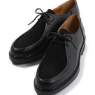 異素材コンビ レザーチロリアンシューズ