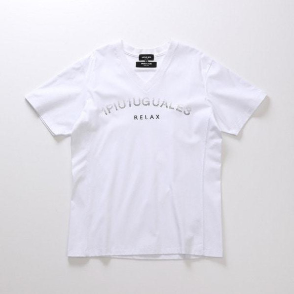 1PIU1UGUALE3 RELAX×MEN’S BIGI別注VネックTシャツ