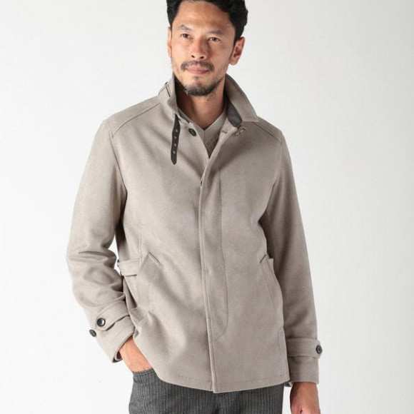 スウェードブルゾン