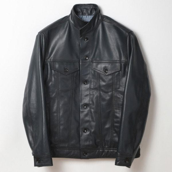 レザーブルゾン