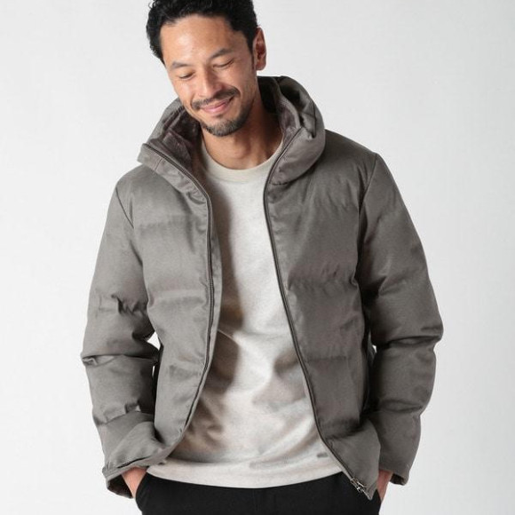 New suede down jacket in stock