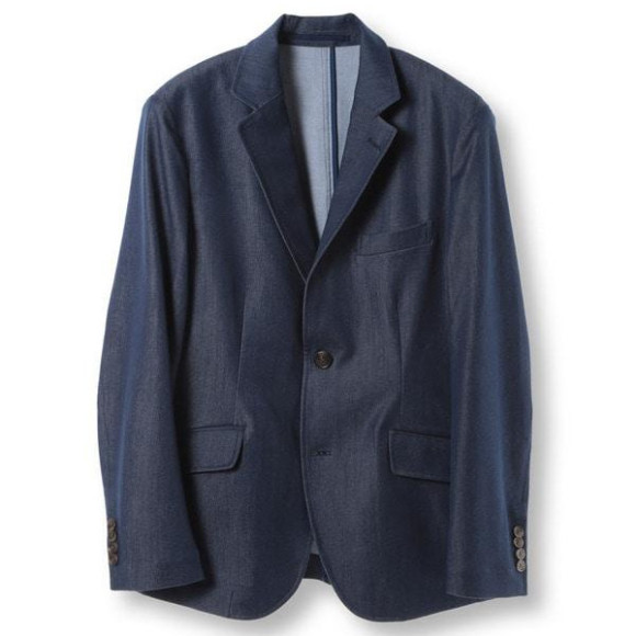 TR牛仔风格香布蕾拉伸夹克