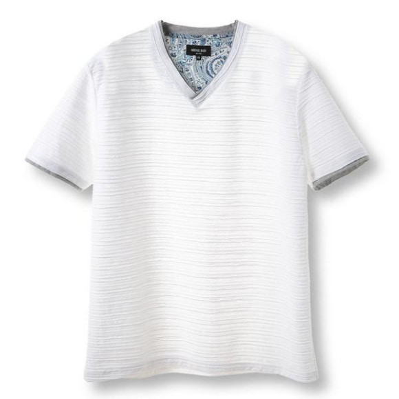 เสื้อยืดผ้าเจอร์ซีย์ระบายเหงื่อ <ดูดซับความชื้น แห้งเร็ว