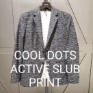 【ex/tra】アクティブ スラブプリント セットアップジャケット