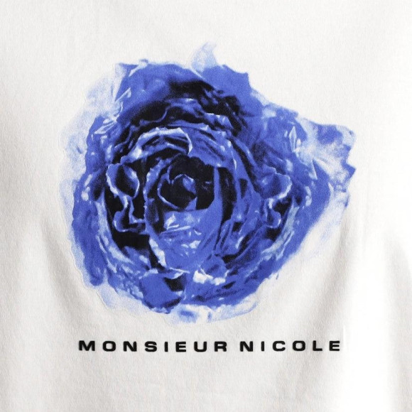 フラワーグラフィック 半袖Tシャツ