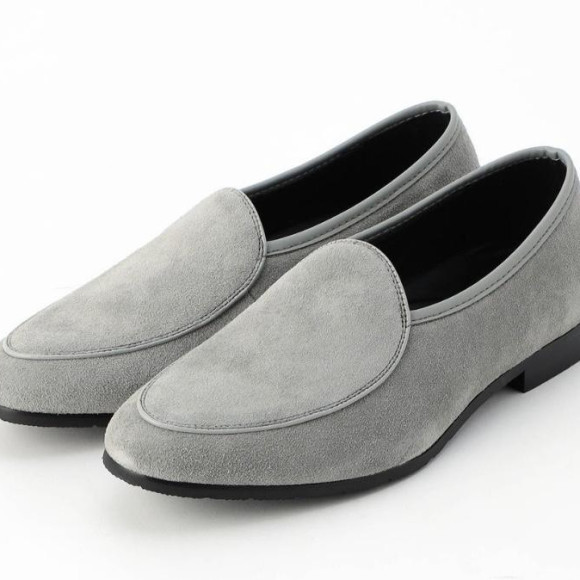 【ex/tra】 Suede slip-on shoes