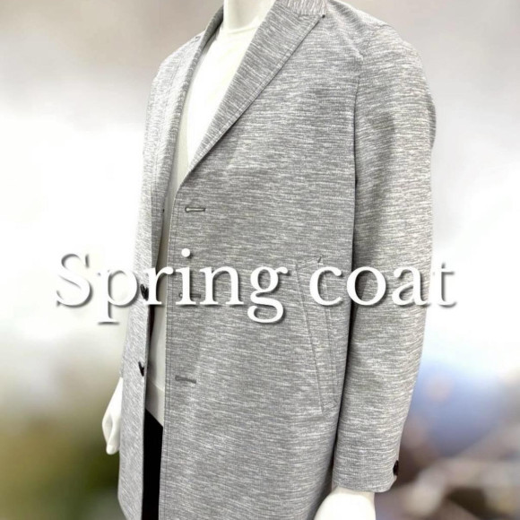 【ex/tra】アクティブ スラブプリント バルカラーコート