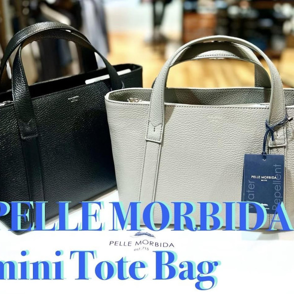 【ex/tra】PELLE MORBIDA 別注ミニトートバッグ