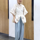 大人気のライトデニムイージーパ...