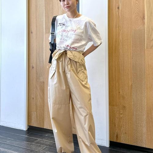 前回のロンパースを使った着回し...